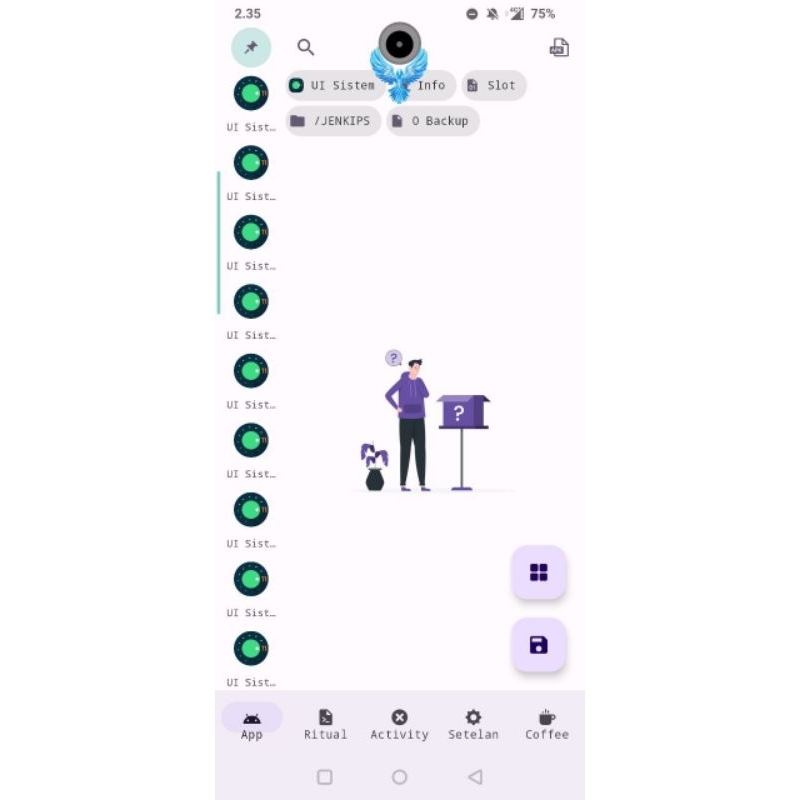 Setting Hp Android MP Absensi