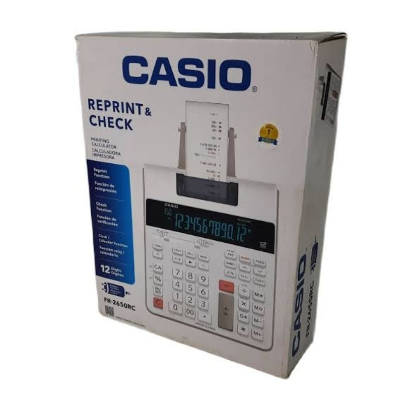 

Kalkulator Casio FR2650RC Printing Kalkulator Casio FR2650RC Original