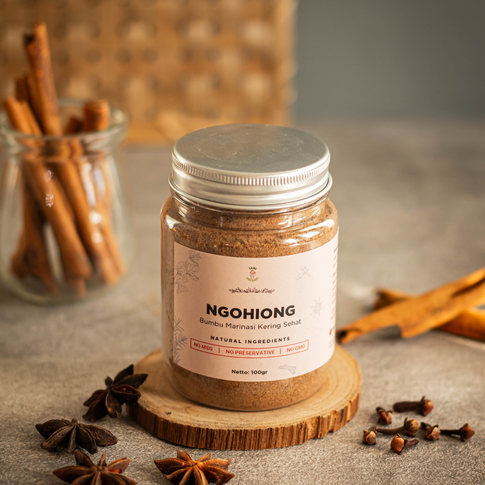 

Tani Organic Bubuk Ngohiong Bumbu Bubuk Chinese Five Spice 100 gram - Bumbu Marinasi Serba Guna Rendah Kalori dan Lemak - Bumbu Serbaguna Tanpa Pengawet - House Blend Dry Rub Bumbu Marinasi Mix Mix MixMix