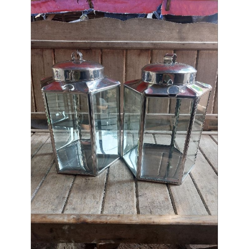 toples kaca model segienam besar