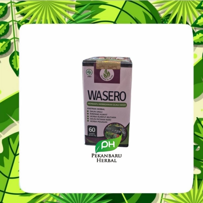 WAZERO wasero membantu meringankan gejala wasir ambeien