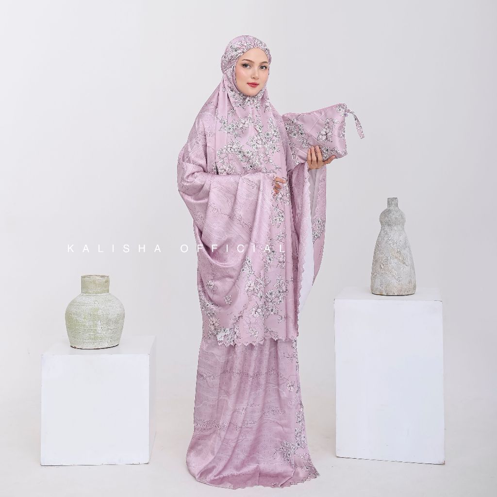 Mukena Silky Premium Mukena Silk Mukena Motif Mukena Dewasa Motif Mukena Lasercut By Kalisha