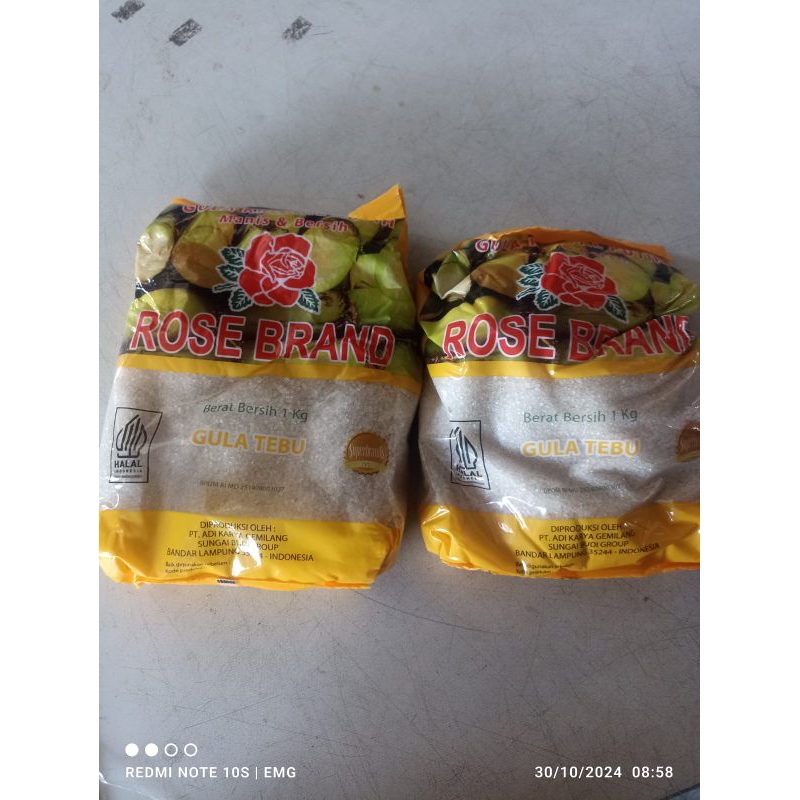 

gula rose brand 1 kg