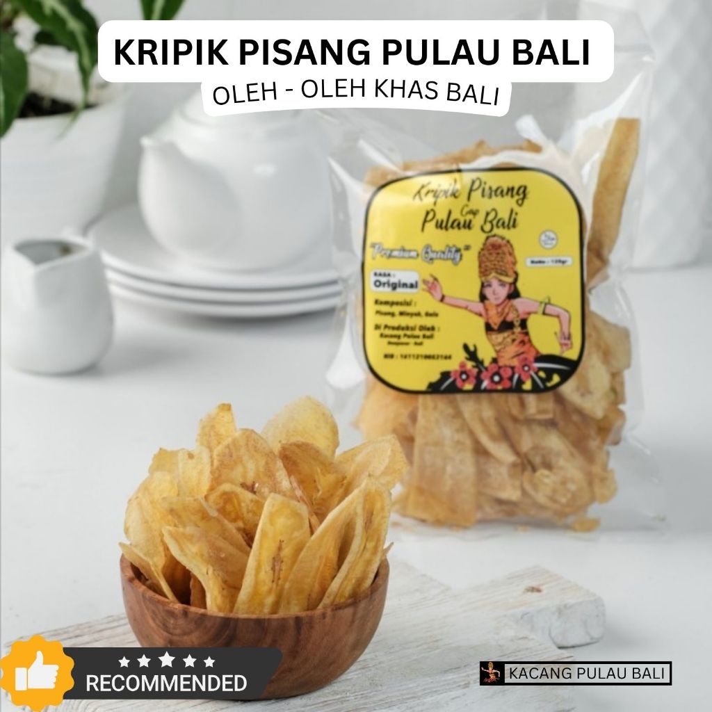

Kripik Pisang Pulau Bali Rasa Original 125Gram Kripik Pisang Asli BALI
