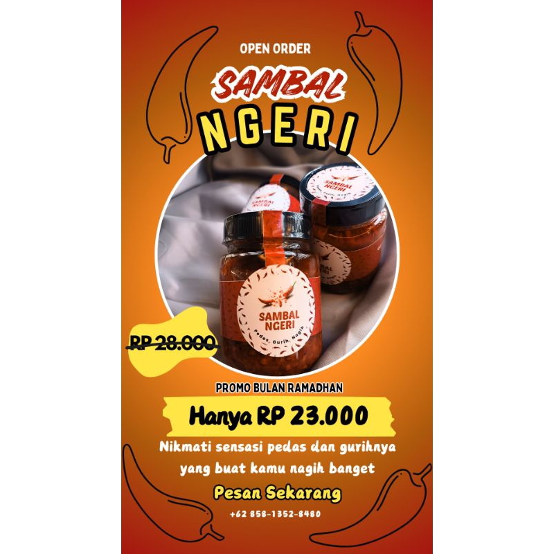 

Sambal Ngeri Original