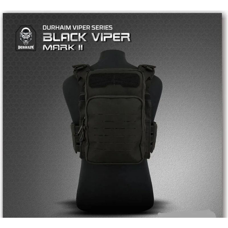 BODY VEST DURHAIM BLACK VIPER MARK II