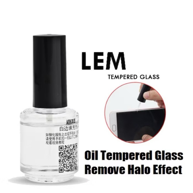 Cairan Lem Tempered Glass / Lem Penghilang Angin Tempered glass / Penghilang Gelembung