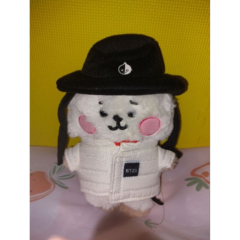 Doll boneka BT21 RJ Flat Fur new BTS plus baju official