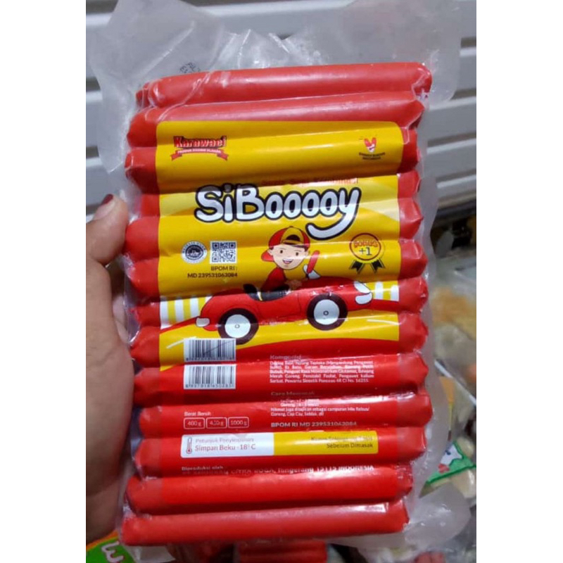 

SiBooy Sosis Sapi Merah isi 25 biji