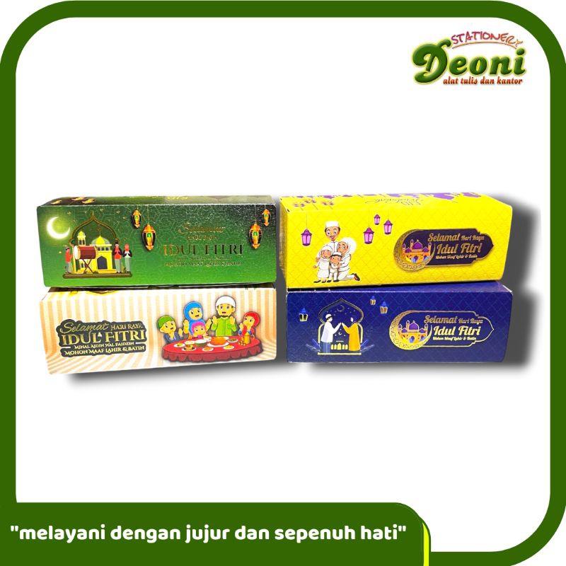 

Box Lebaran Idul Fitri 21.5x7cm 1pcs 3675