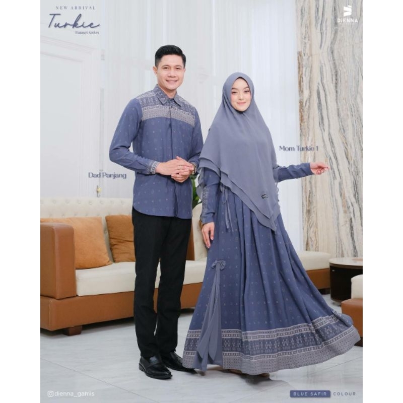 Turkie couple Sarimbit Gamis Koko by Dienna