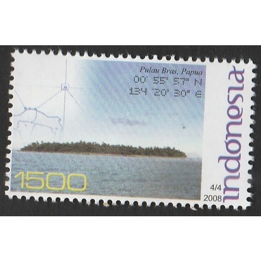 

A 11326 SATU BUAH PRANGKO INDONESIA TEMA PULAU BRAS - PAPUA DENGAN KONDISI MNH MINT NEVER HINGED