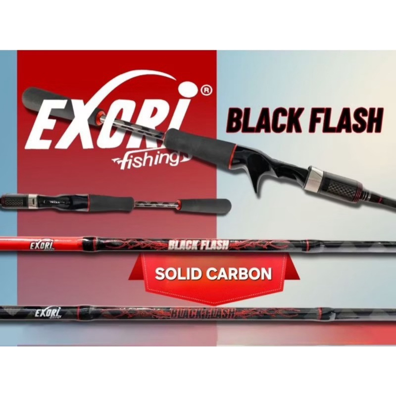 Joran BC Exori Black Flash top solid Carbon