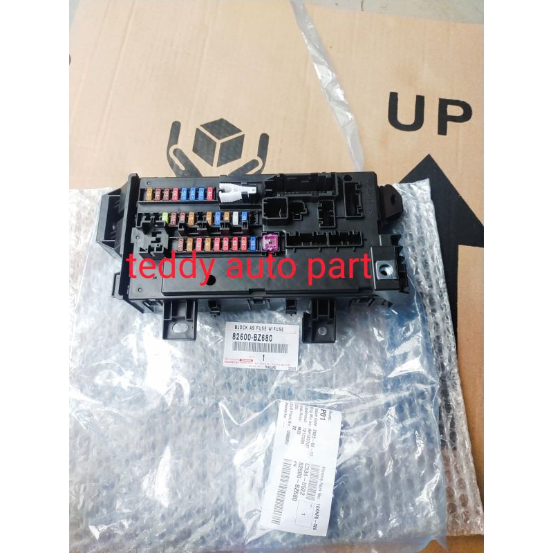 box skring fuse box grand avanza 2015-2019 82600-bz060/bz680 original