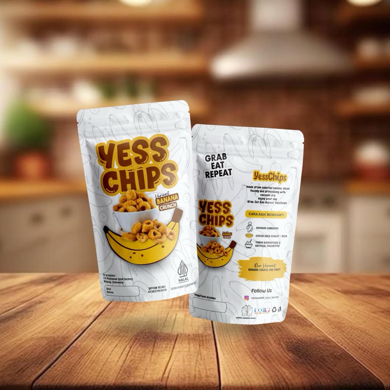 

Keripik rambak Pisang | Rojoawak Food Factory