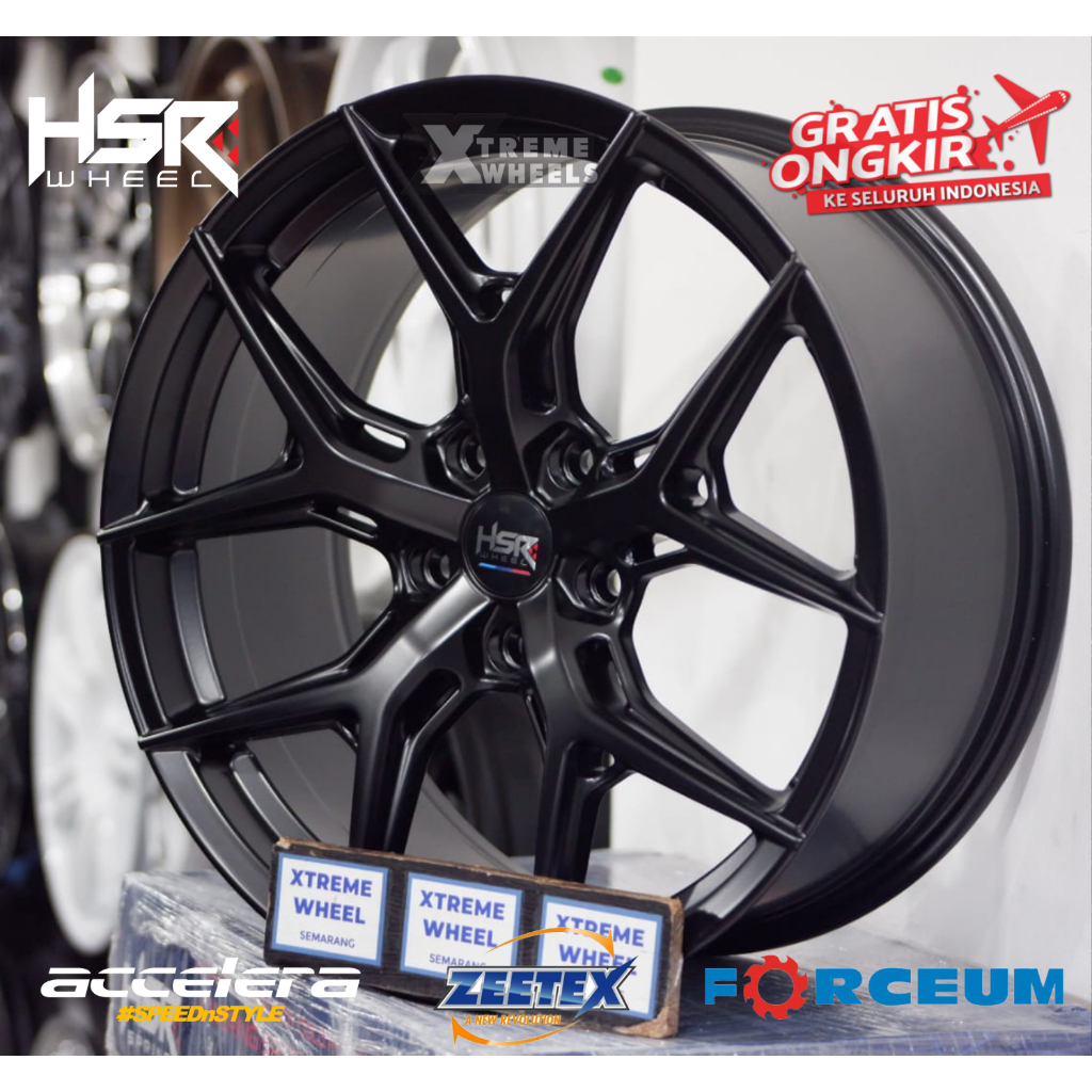 Velg Racing Ring 19 Hsr Type Wurzburg Lubang 5 Untuk Bmw Landrover Dan VW