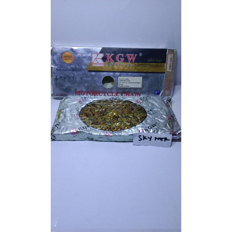 rantai rante roda gold 428H-140 original kagawa