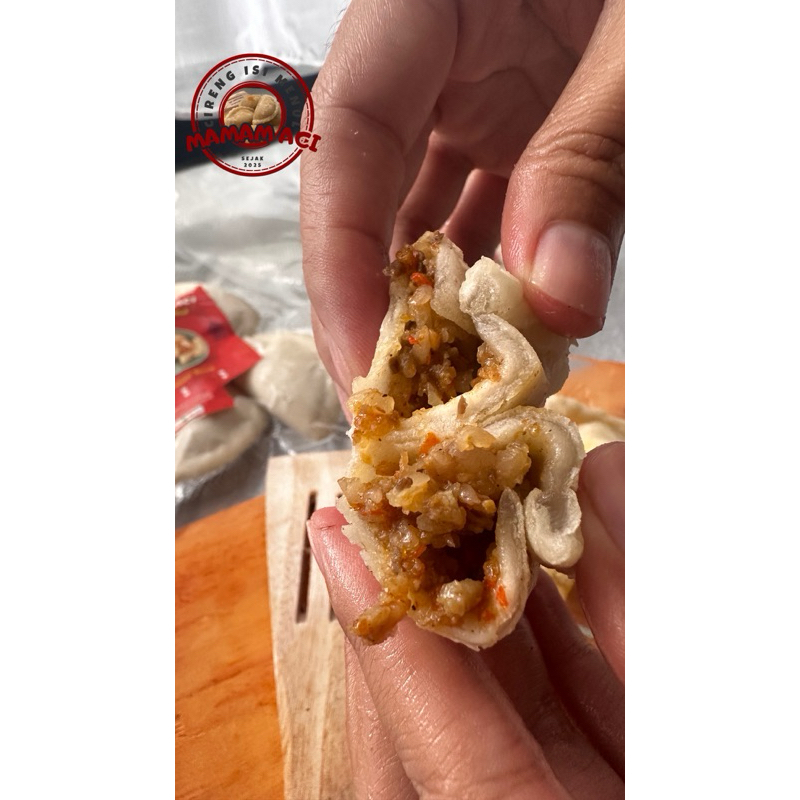 

CIRENG ISI JANDO PEDAS (TETELAN SAPI) 6 PCS/HALAL/CIRENG MENUL/FREE BUMBU TABUR