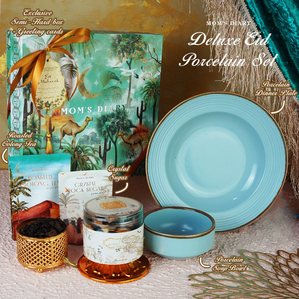 

[Khusus Instant & Sameday] Hampers Lebaran Idul Fitri / Eid Hampers - Deluxe Hampers - Set Piring dan Kue Kering Natal FREE Box & Kartu Ucapan