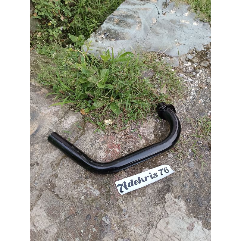 Leher knalpot motor custom Japstyle Tiger Megapro Gl Scorpio