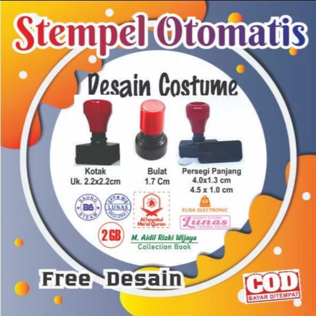 

STEMPEL CUSTOM BEBAS FREE DESAIN