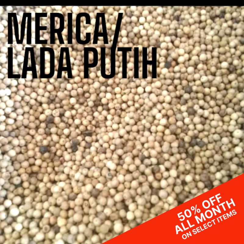 

MERICA/LADA PUTIH PREMIUM 100% ALAMI