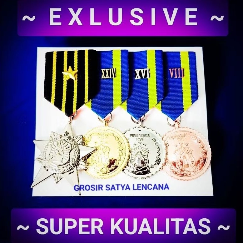 MEDALI NARARYA 24 16 8 TAHUN PAKAI ANGKA ROMAWI