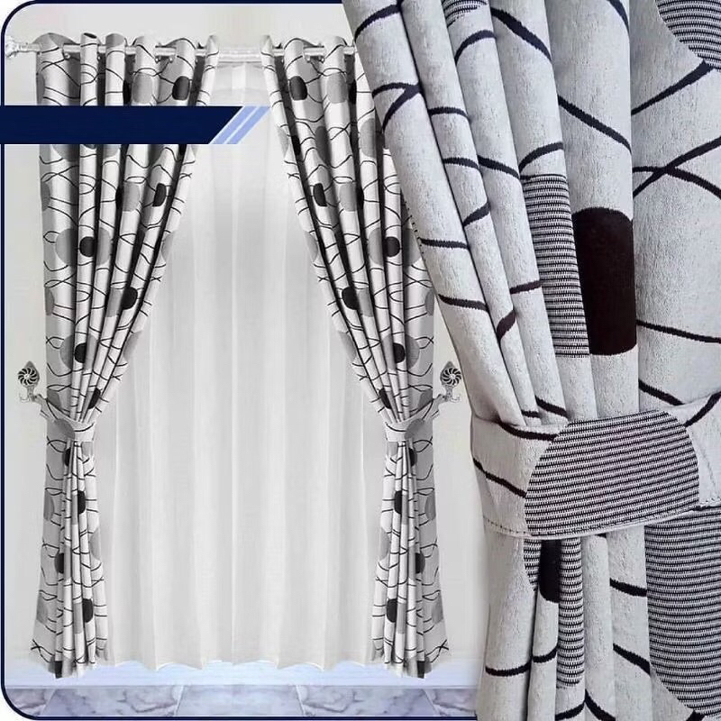 GORDEN ACACIA HORDENG MOTIF JENDELA MINIMALIS BAHAN BLACKOUT