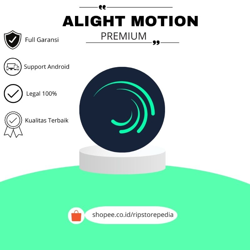 ALIGHT MOTION PREMIUM SETAHUN GARANSI