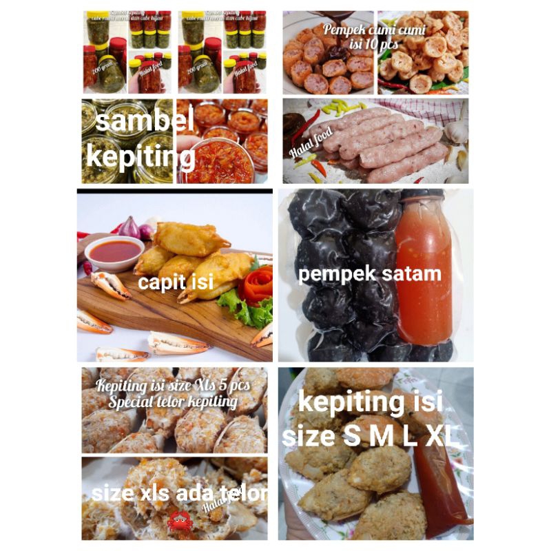 

Kepiting isi Wijaya Crab Asli Belitung