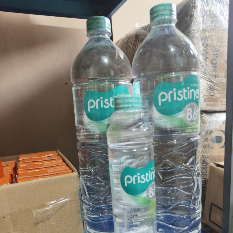 

Pristine ph 8.6+ air minum ph tinggi 1500ml