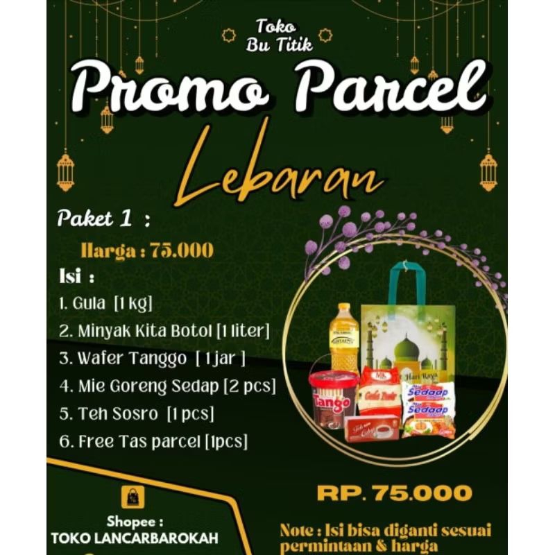

PARCEL LEBARAN 2025