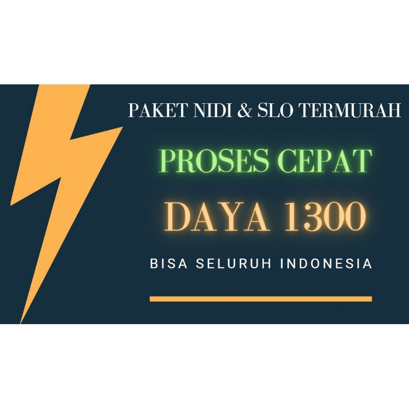 NIDI DAN SLO DAYA 1300