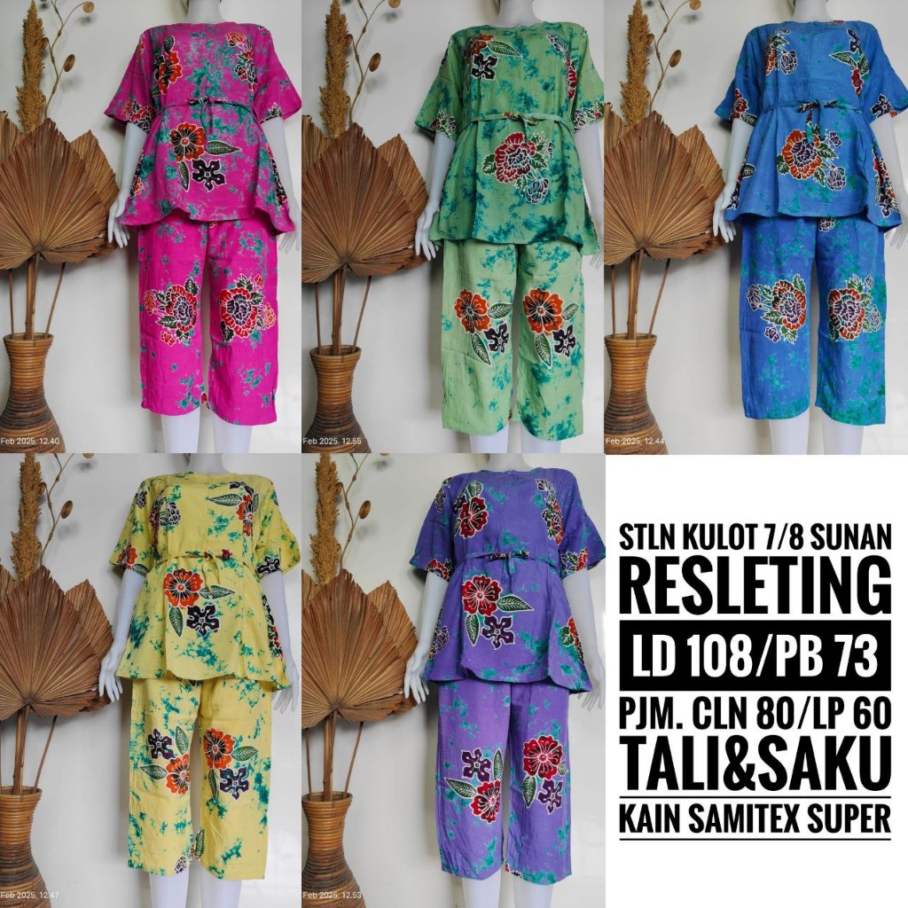 STLN KULOT 1/8 SUNAN BEST SELLER   #SetelanOneSetWanitaPanjang #SetelanOneSetWanitaPendek #SetelanOn