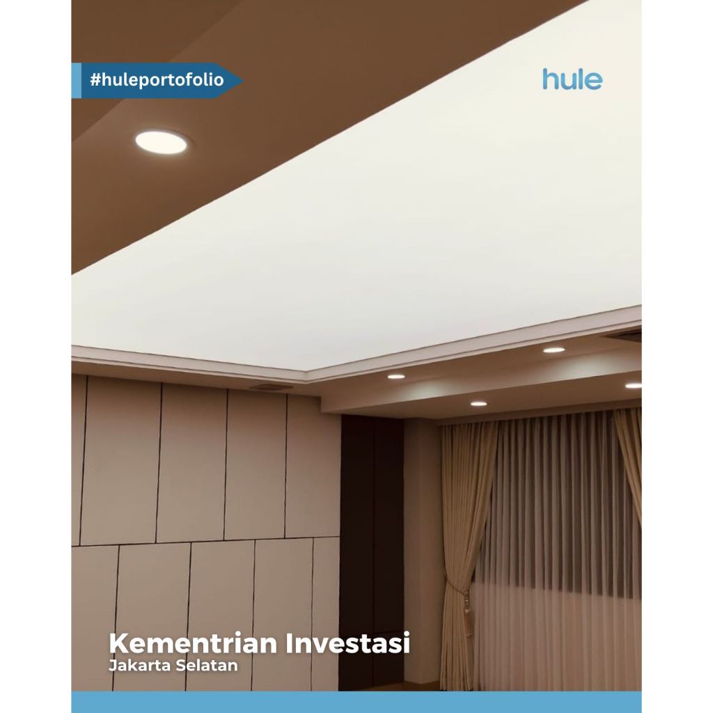 Plafon Membran Premium ex HULE - Stretch Ceiling Barisol (tebal : 0.25mm)