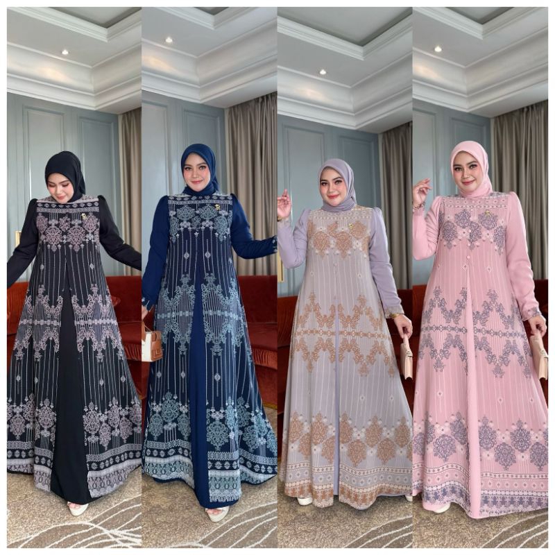 Gamis Dress Terbaru Raniah by iRna