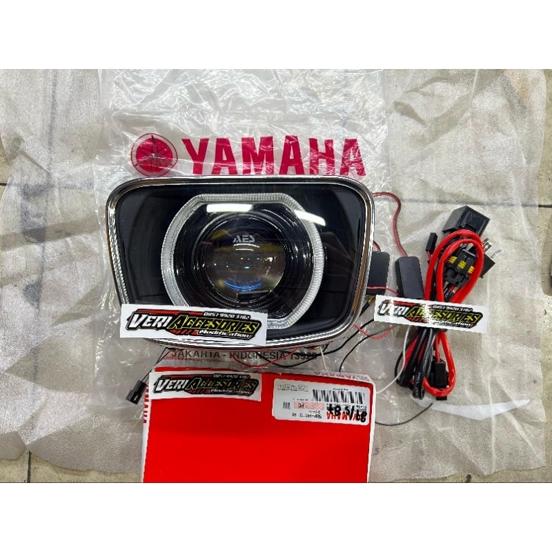 Lampu biled lampu depan biled rx king lampu oval rx king aes turbo original