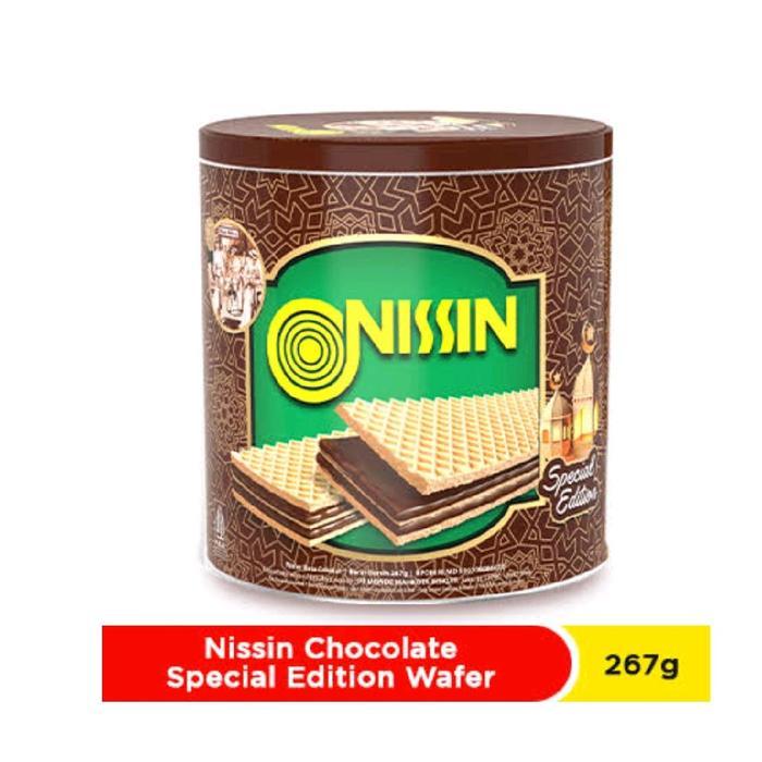 

Nissin Wafer Coklat Keleng 267gr Spesial Edition Edisi Lebaran Termurah