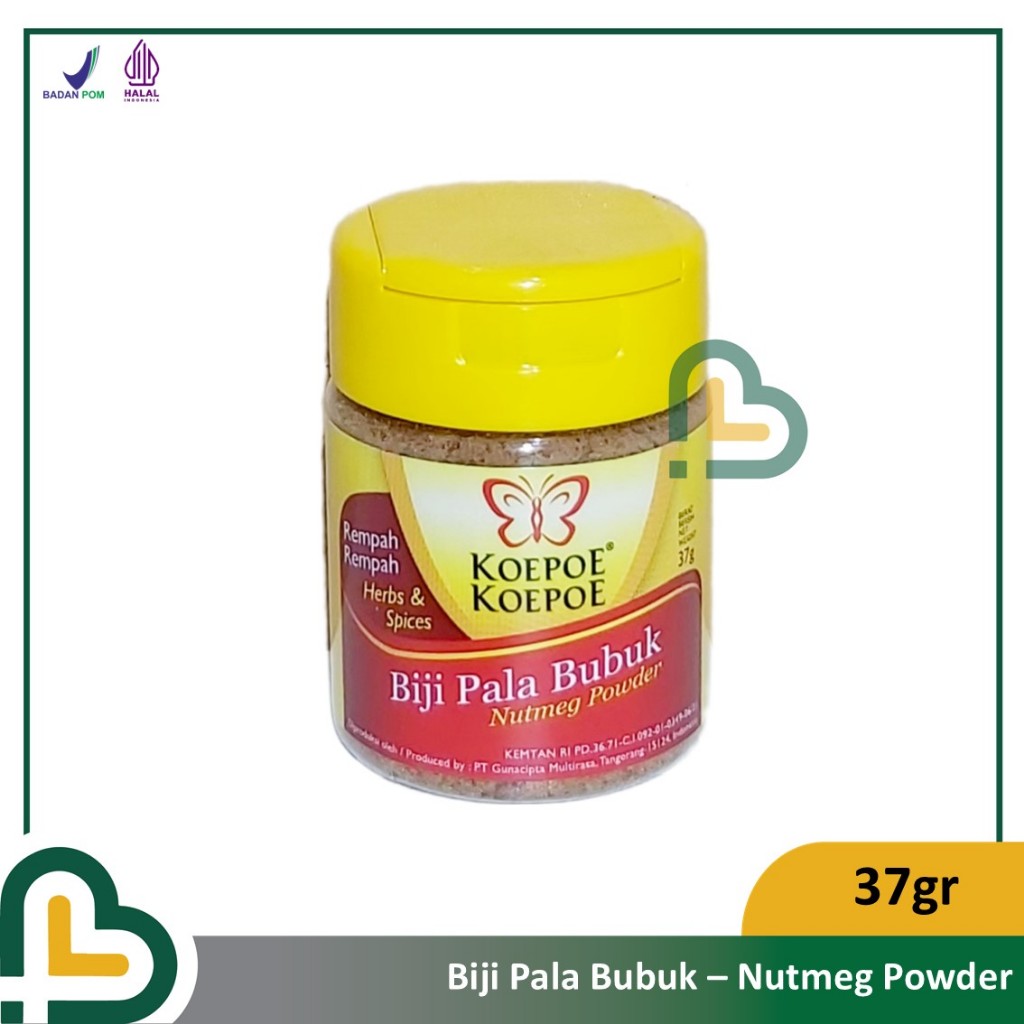 

Koepoe Koepoe Biji Pala Bubuk Murni Nutmeg Powder Koepoe 37gr