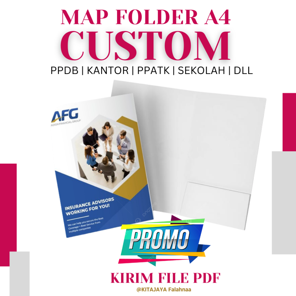 

(No Minim Order) Map A4 CUSTOM PPDB, Kantor, Rumah Sakit, PPATK, Property "Map Folder Custom Profesional: Solusi Penyimpanan Dokumentasi Elegan dan Chikti