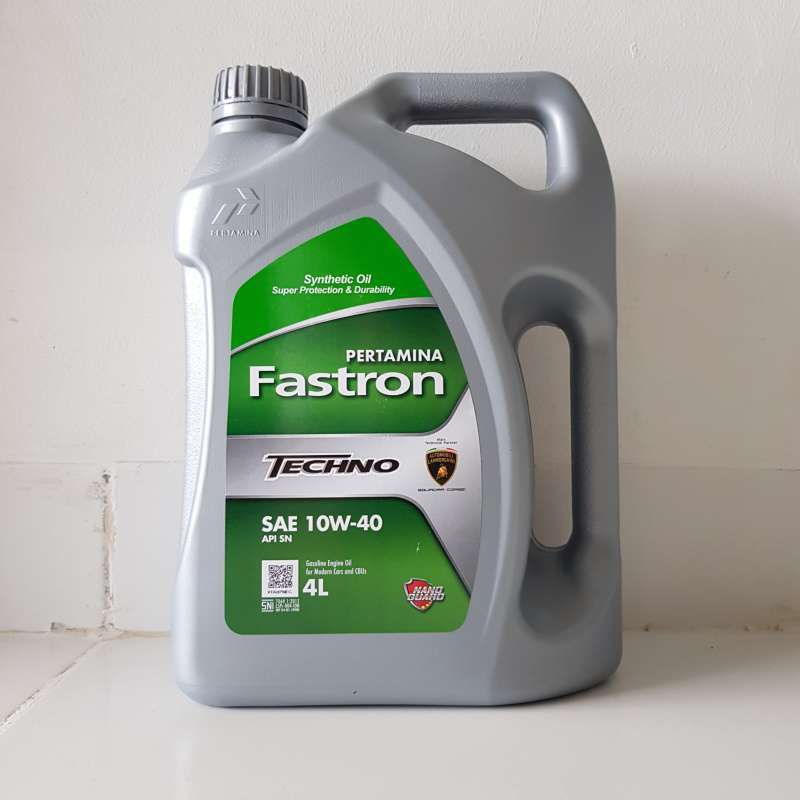 OLI PERTAMINA FASTRON TECHNO 10W-40 4 Liter