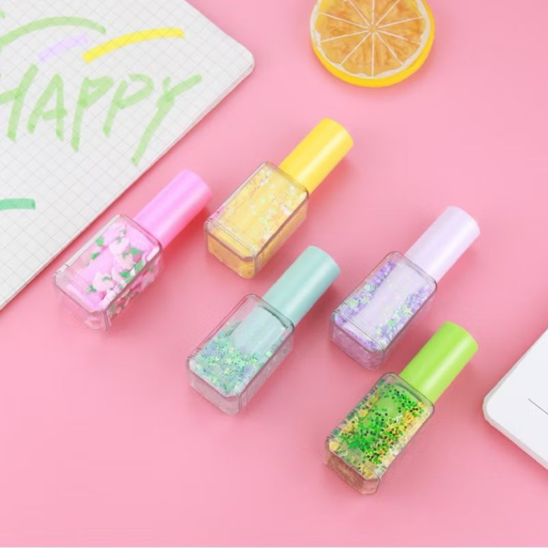 

GS STABILO MINI MODEL KEMASAN CAT KUKU LUCU / HIGHLIGHTER MULTICOLOR UNIK