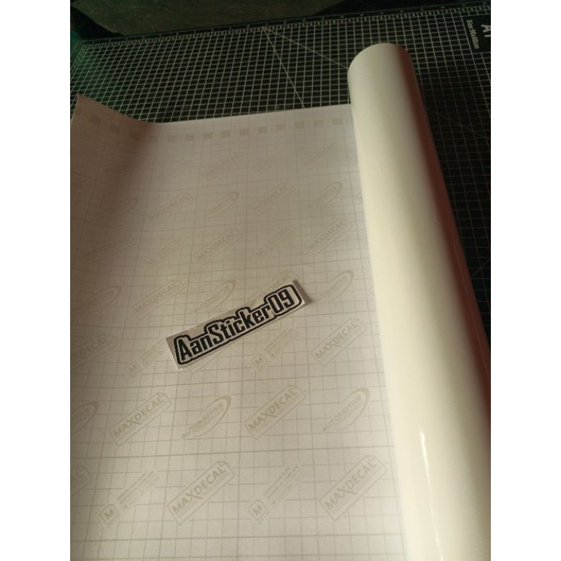 scotlite wraping - scotlite putih glossy wraping motor dan mobil