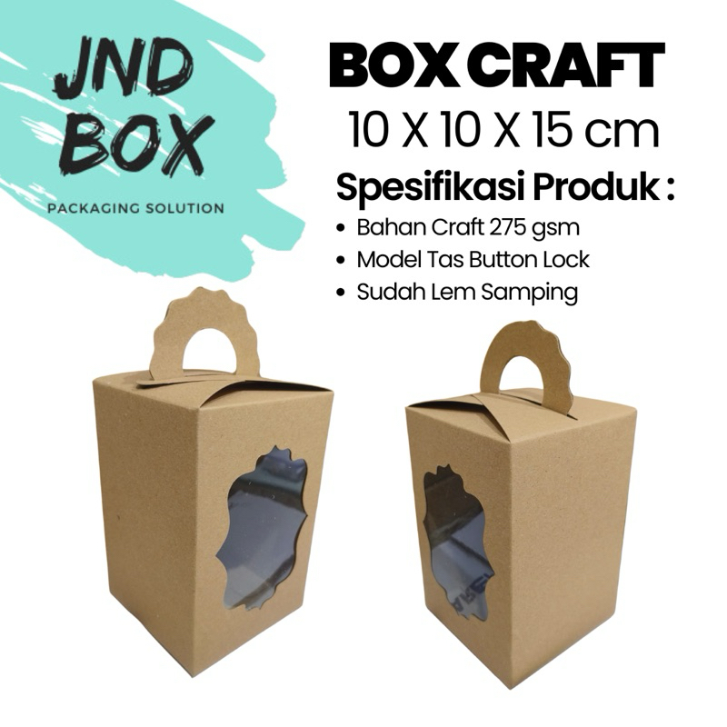 

Box Souvenir 10 x 10 x 15 cm Craft (Min Order 5 Pcs)