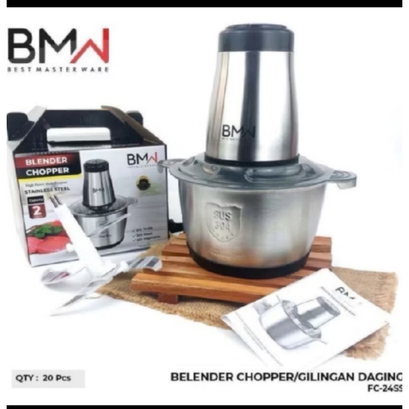 BLENDER DAGING STAINLESS  Cooper blender daging random