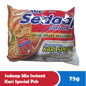 

SEDAAP MIE MIE INSTANT KARI SPESIAL PCK 75g