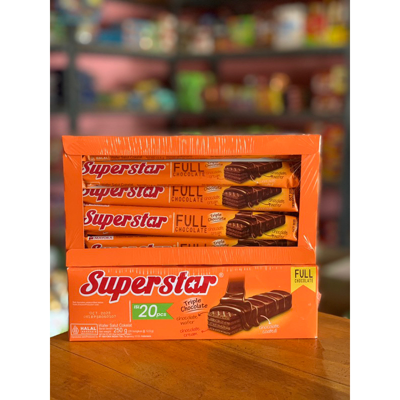 

superstar wafer salut coklat