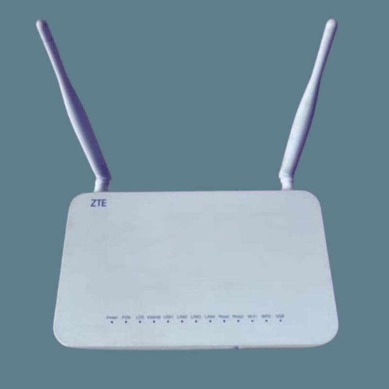 ZTE F609 V3 Gpon Modem Router Port Hijau