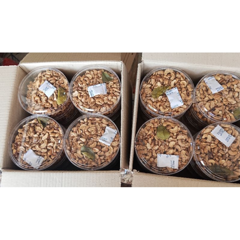 

kacang mente kemasan toples