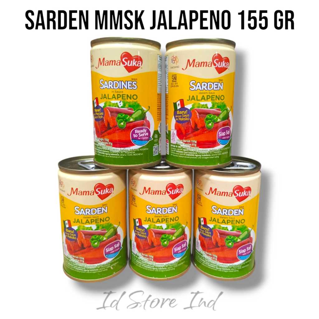 

MAMA SUKA SARDINES VARIAN LENGKAP 155 GR